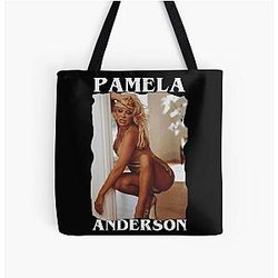 Pamela Anderson Seductive Lingerie Poster Bag
