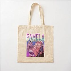 Pamela Anderson Retro Cotton Tote Bag