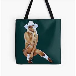 Pamela Anderson Classic All Over Print Tote Bag