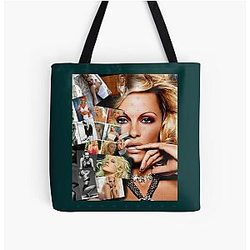 Pamela Anderson 7 All Over Print Tote Bag