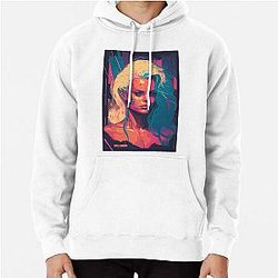 Pamela Anderson Abstract Painting Pullover Hoodie