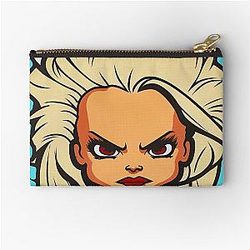 Pamela Anderson Drawing Zipper Pouch