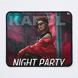 NIGHT PAMELA ANDERSON Mouse Pad