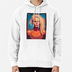 Pamela Anderson Abstract Painting Pullover Hoodie