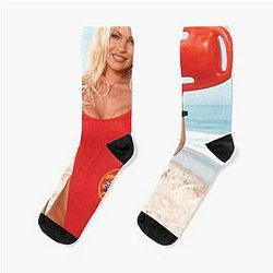 Pamela Anderson Baywatch Socks