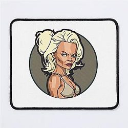 Pamela Anderson Cartoon Mouse Pad