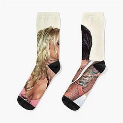 Pamela Anderson and Tommy Lee Kissing