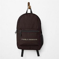 Pamela Anderson Letters Colorful Backpack