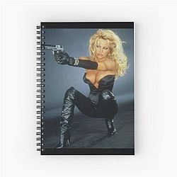 Pamela Anderson Spiral Notebook