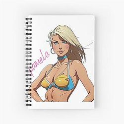 Pamela Anderson T-Shirt Notebook