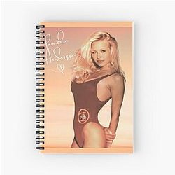 Pamela Anderson Baywatch Spiral Notebook