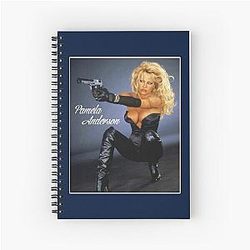 Pamela Anderson Spiral Notebook