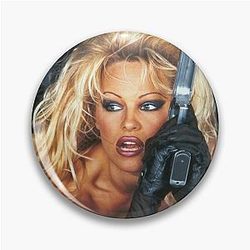 Pamela Anderson Barb Wire Pin