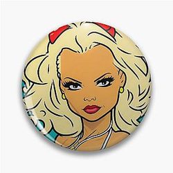 Pamela Anderson Drawing Pin