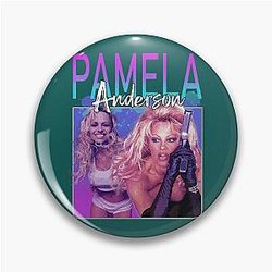 Pamela Anderson Retro Pin
