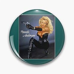 Pamela Anderson Oversized Pin