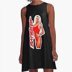 Pamela Anderson Baywatch A-Line Dress