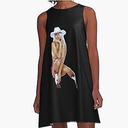 Pamela Anderson Classic A-Line Dress