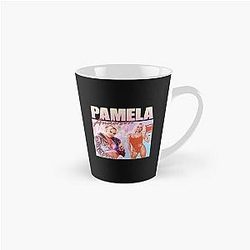 Pamela Anderson Baywatch Style Retro Collage Poster Tall Mug