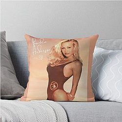 Pamela Anderson Bay Watch Throw Pillow