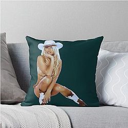 Pamela Anderson Classic Throw Pillow