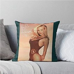 Pamela Anderson Baywatch Throw Pillow