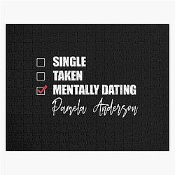 Mentally Dating Pamela Anderson Jigsaw Puzzle