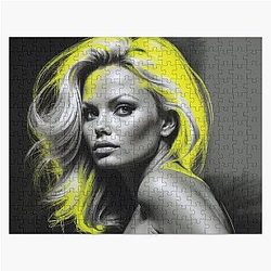Digital Design of Pamela Anderson Jigsaw Puzzle