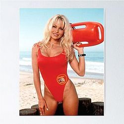 Pamela Anderson Baywatch Poster