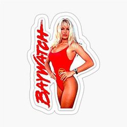 Pamela Anderson Baywatch Sticker