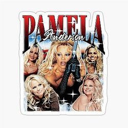 Pamela Anderson 90s Fan Sticker