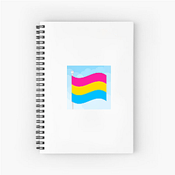 Pansexual Flag Pride Pansexual Flag Notebook