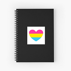 Pansexual Flag Pride 3 Pansexual Flag Notebook