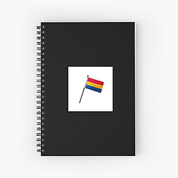 Pansexual Flag Signature Pansexual Flag Notebook