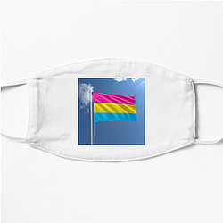 Pansexual Flag Pride 2 Pansexual Flag Face Masks