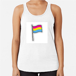 Pansexual Flag 3 Pansexual Flag Tank Tops