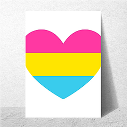 Pansexual Flag Pride 3 Pansexual Flag Posters