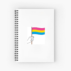 Pansexual Flag Limited Collection Pansexual Flag Notebook