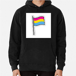 Pansexual Flag 3 Pansexual Flag Hoodies
