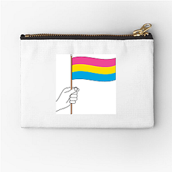 Pansexual Flag Limited Collection Pansexual Flag Zipper Pouches