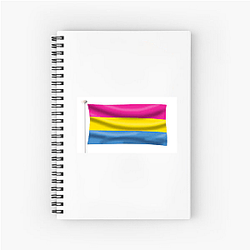 Pansexual Flag 2 Pansexual Flag Notebook
