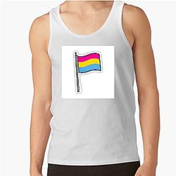 Pansexual Flag 3 Pansexual Flag Tank Tops