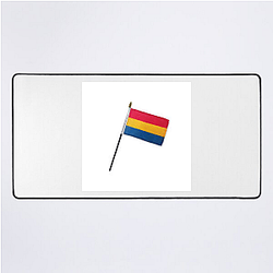 Pansexual Flag Signature Pansexual Flag Mouse Pads