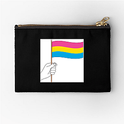 Pansexual Flag Limited Collection Pansexual Flag Zipper Pouches
