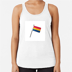 Pansexual Flag Signature Pansexual Flag Tank Tops