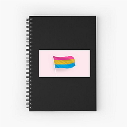 Pansexual Flag Pride 4 Pansexual Flag Notebook