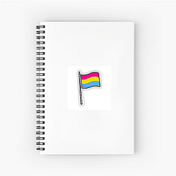 Pansexual Flag 3 Pansexual Flag Notebook