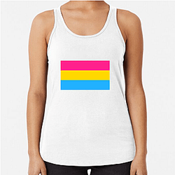 Pansexual Flag 1 Pansexual Flag Tank Tops