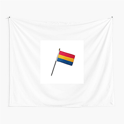 Pansexual Flag Signature Pansexual Flag Tapestries