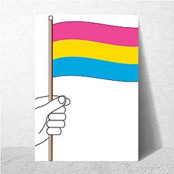 Pansexual Flag Limited Collection Pansexual Flag Posters